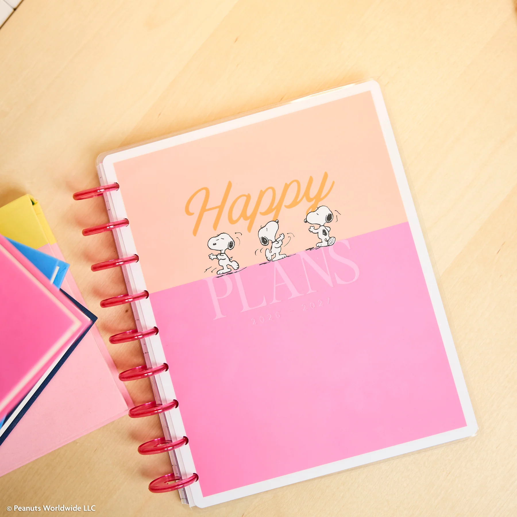 2026–2027 PEANUTS™ Customizable Planner - Classic Dashboard Layout - 12 Months - Image 7