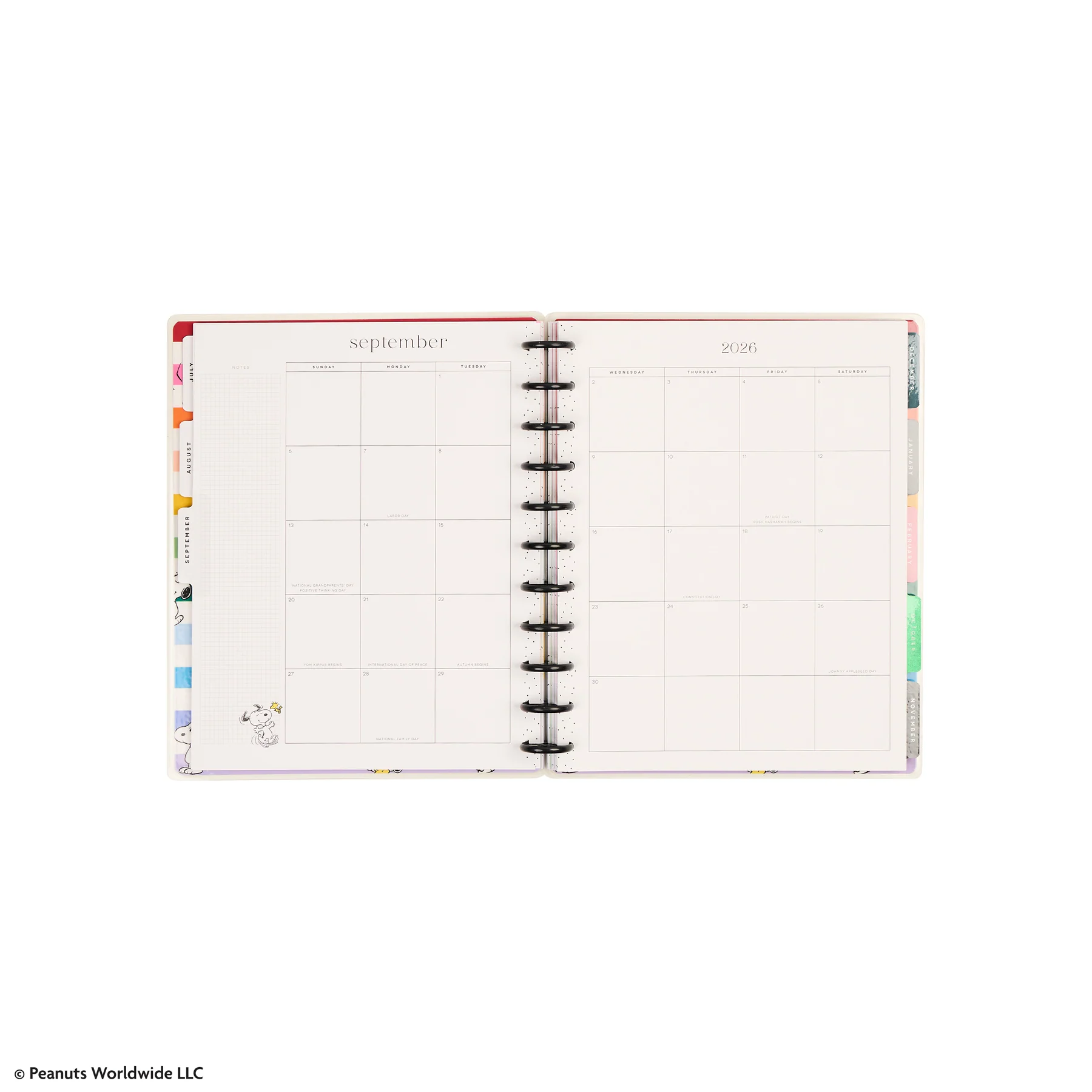 2026–2027 PEANUTS™ Customizable Teacher Planner - Big Teacher Layout - 12 Months - Image 22