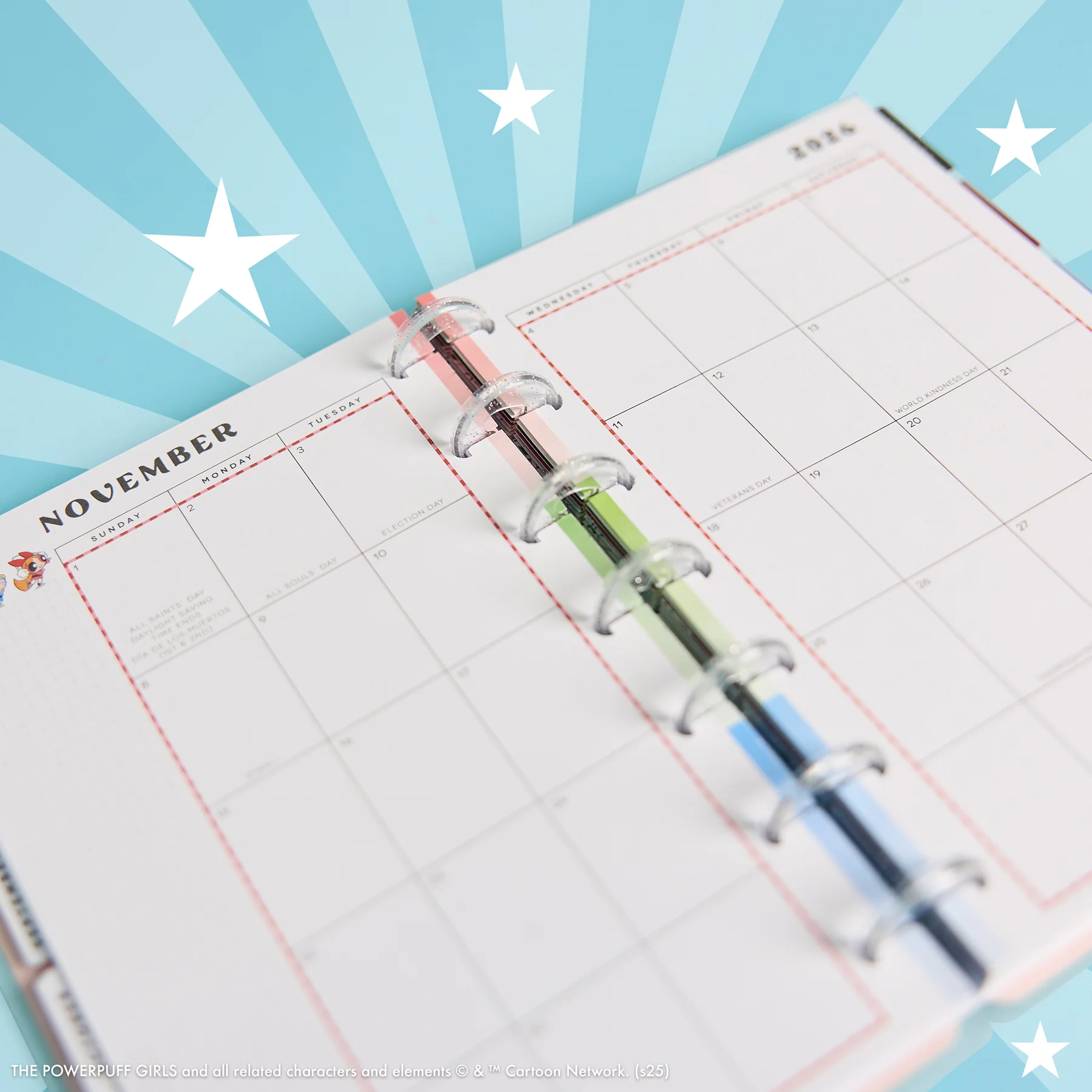 2026–2027 The Powerpuff Girls Customizable Planner - Mini Horizontal Layout - 12 Months - Image 10