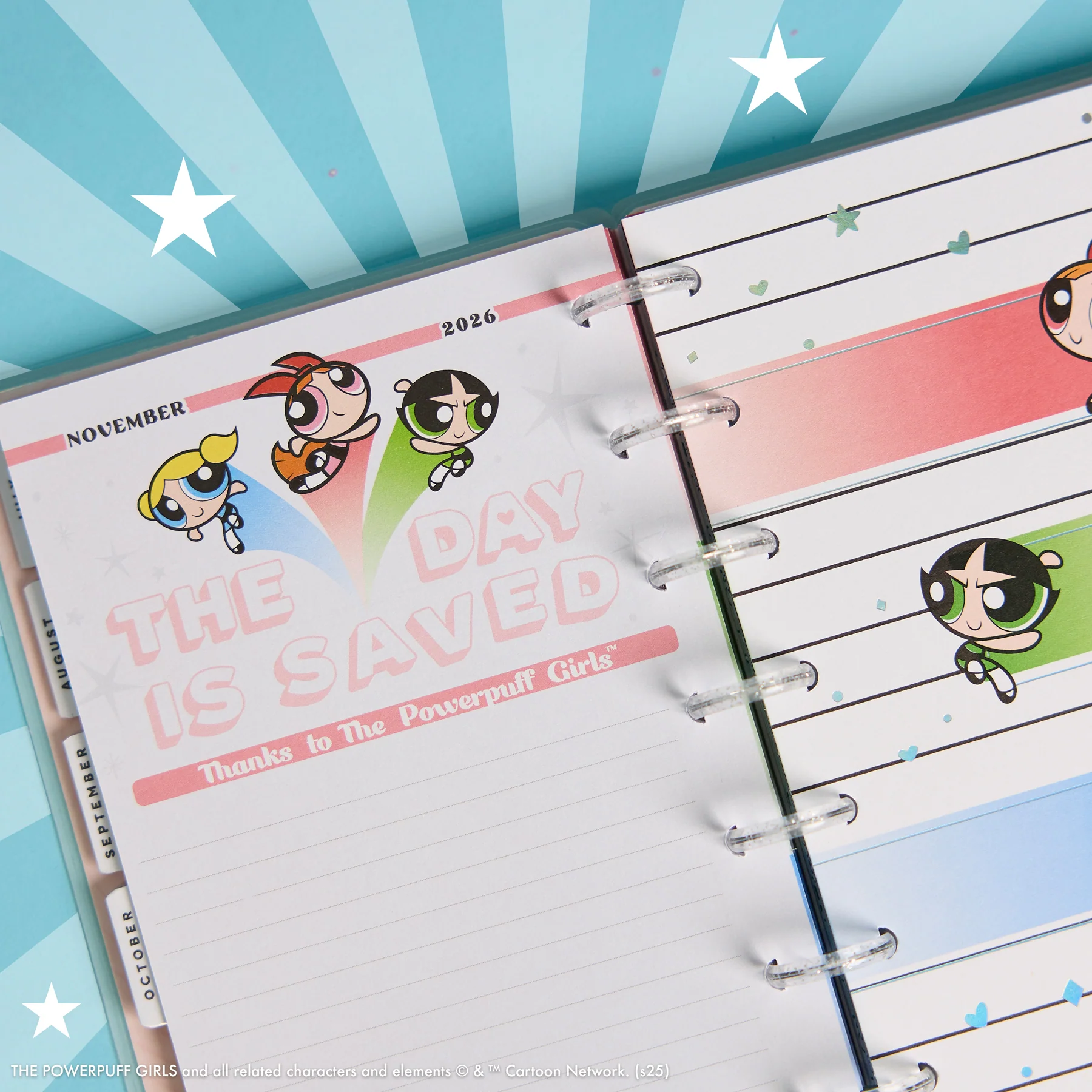 2026–2027 The Powerpuff Girls Customizable Planner - Mini Horizontal Layout - 12 Months - Image 12