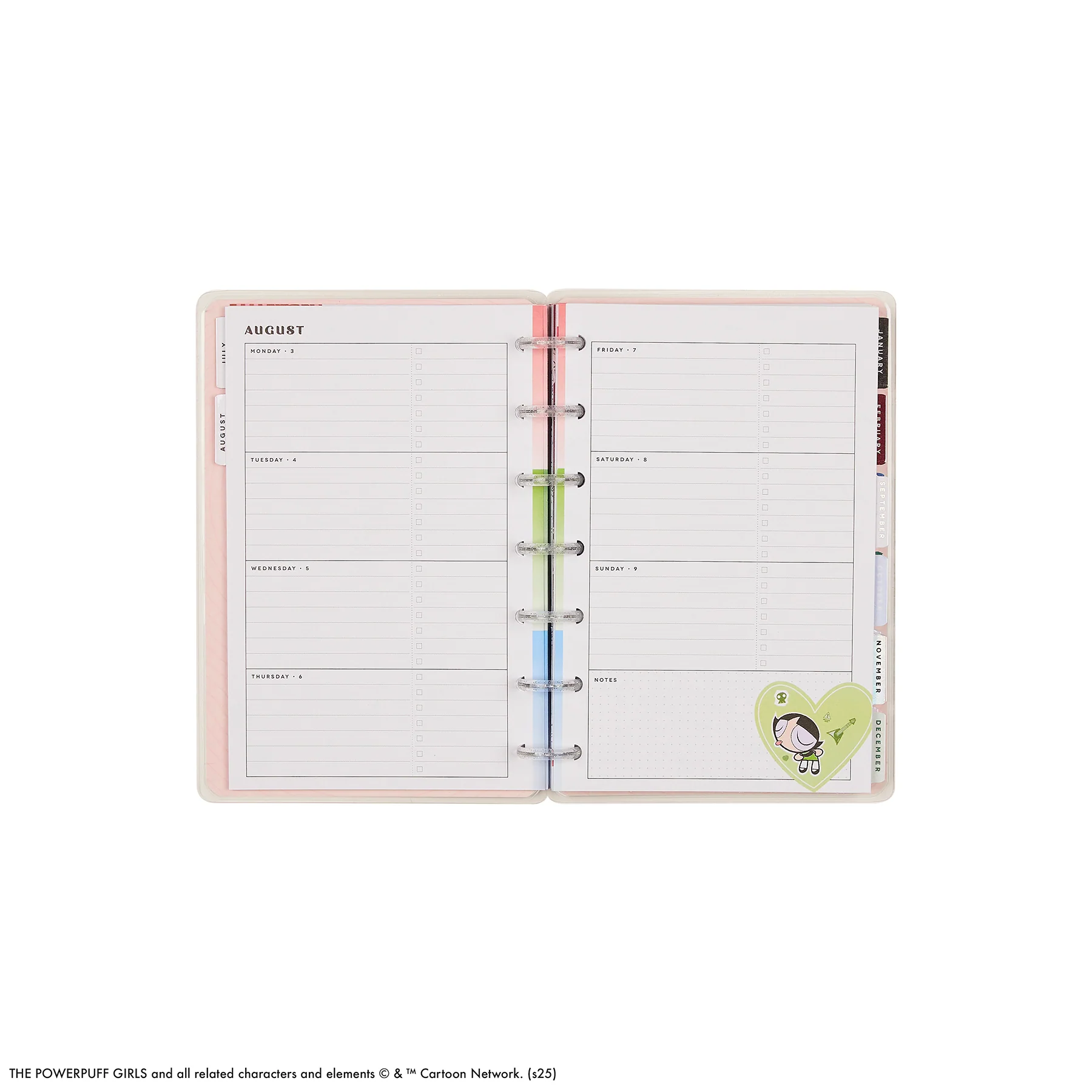 2026–2027 The Powerpuff Girls Customizable Planner - Mini Horizontal Layout - 12 Months - Image 18