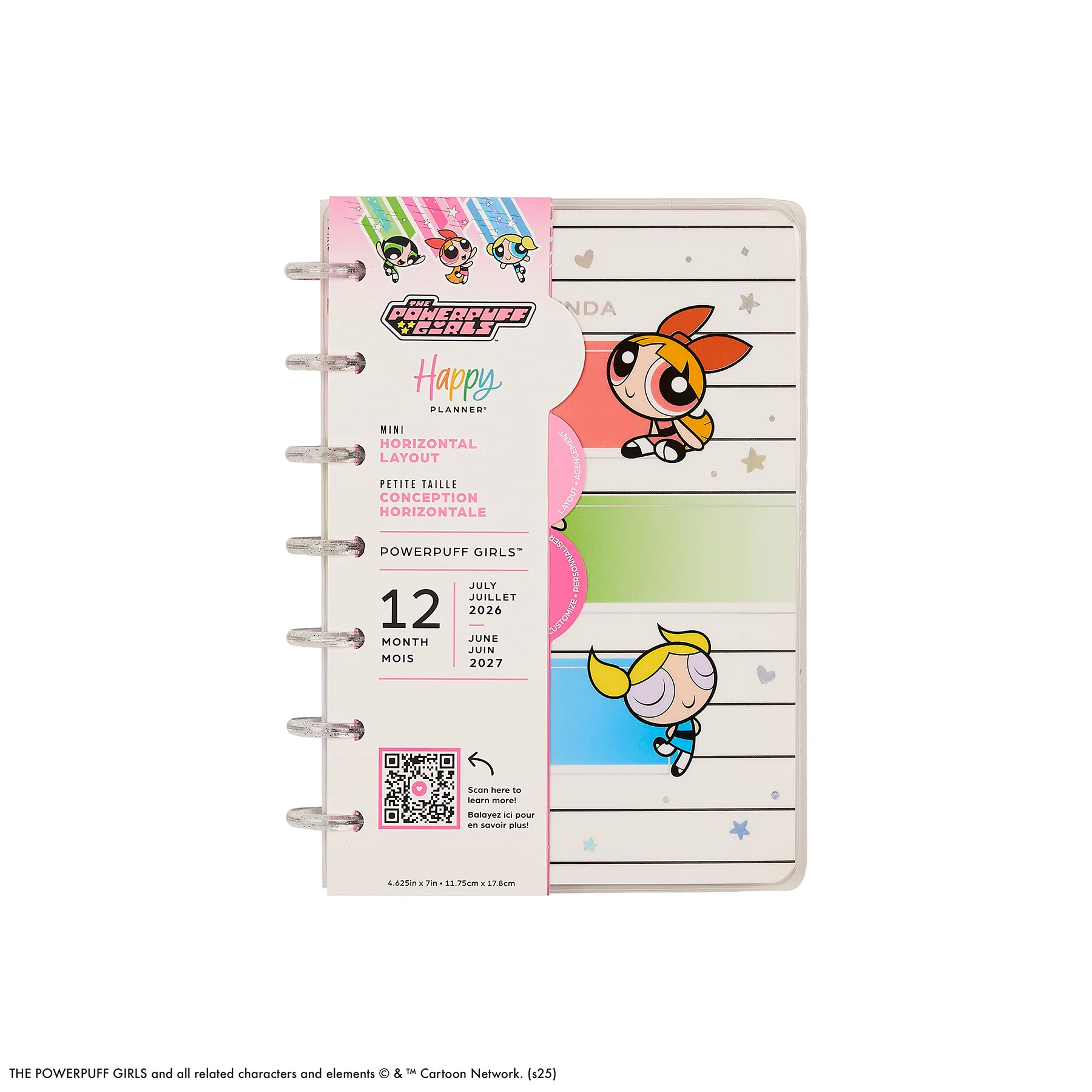 2026–2027 The Powerpuff Girls Customizable Planner - Mini Horizontal Layout - 12 Months - Image 19
