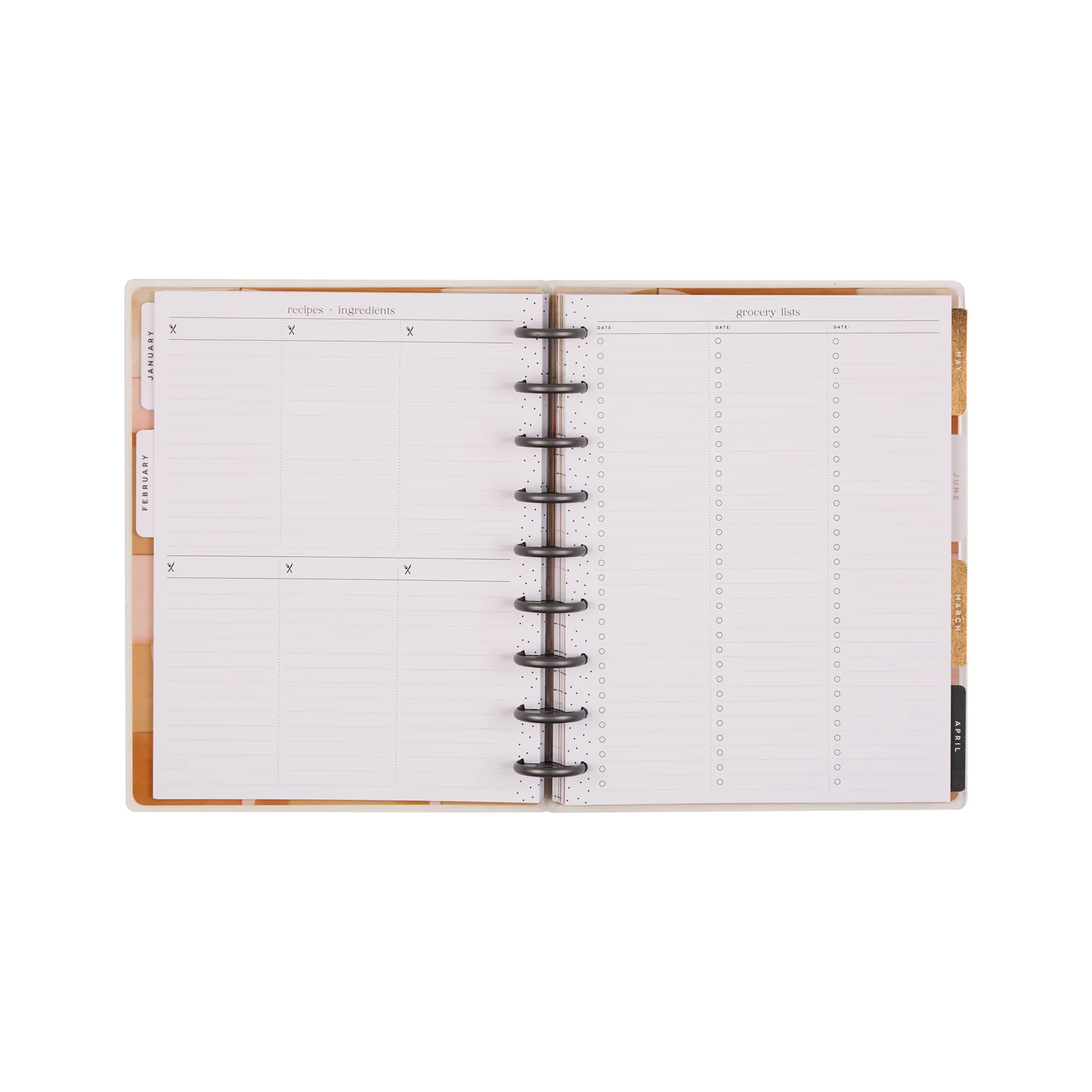 2026 Rustic Roots Customizable Meal Planner - Classic Meal Planning Layout - 12 Months - Image 14