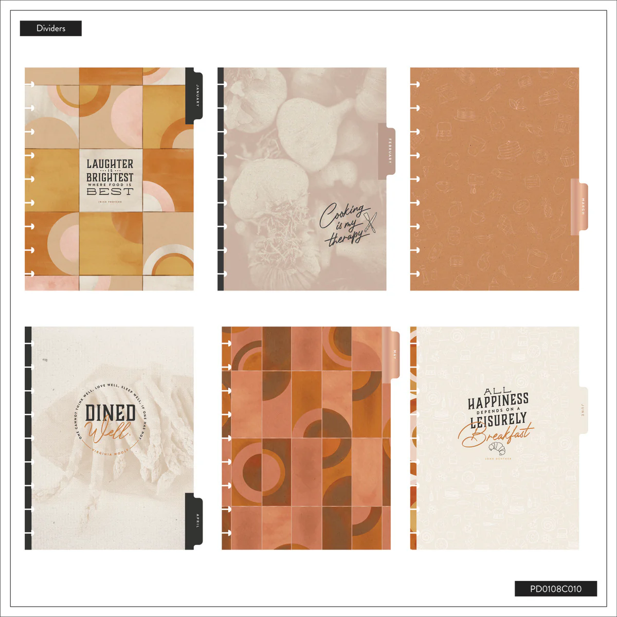 2026 Rustic Roots Customizable Meal Planner - Classic Meal Planning Layout - 12 Months - Image 15