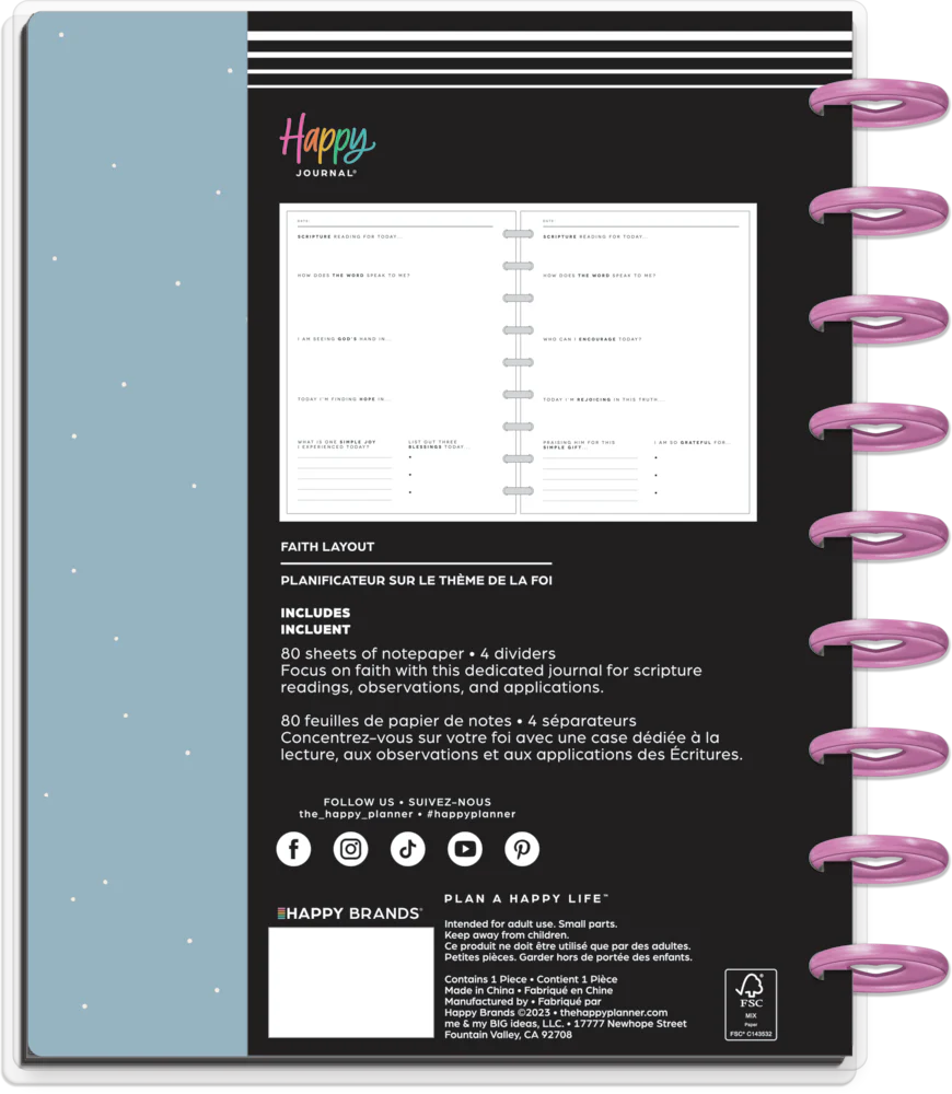 Bold Blossoms - Classic Guided Faith Journal - 80 Sheets - Image 11