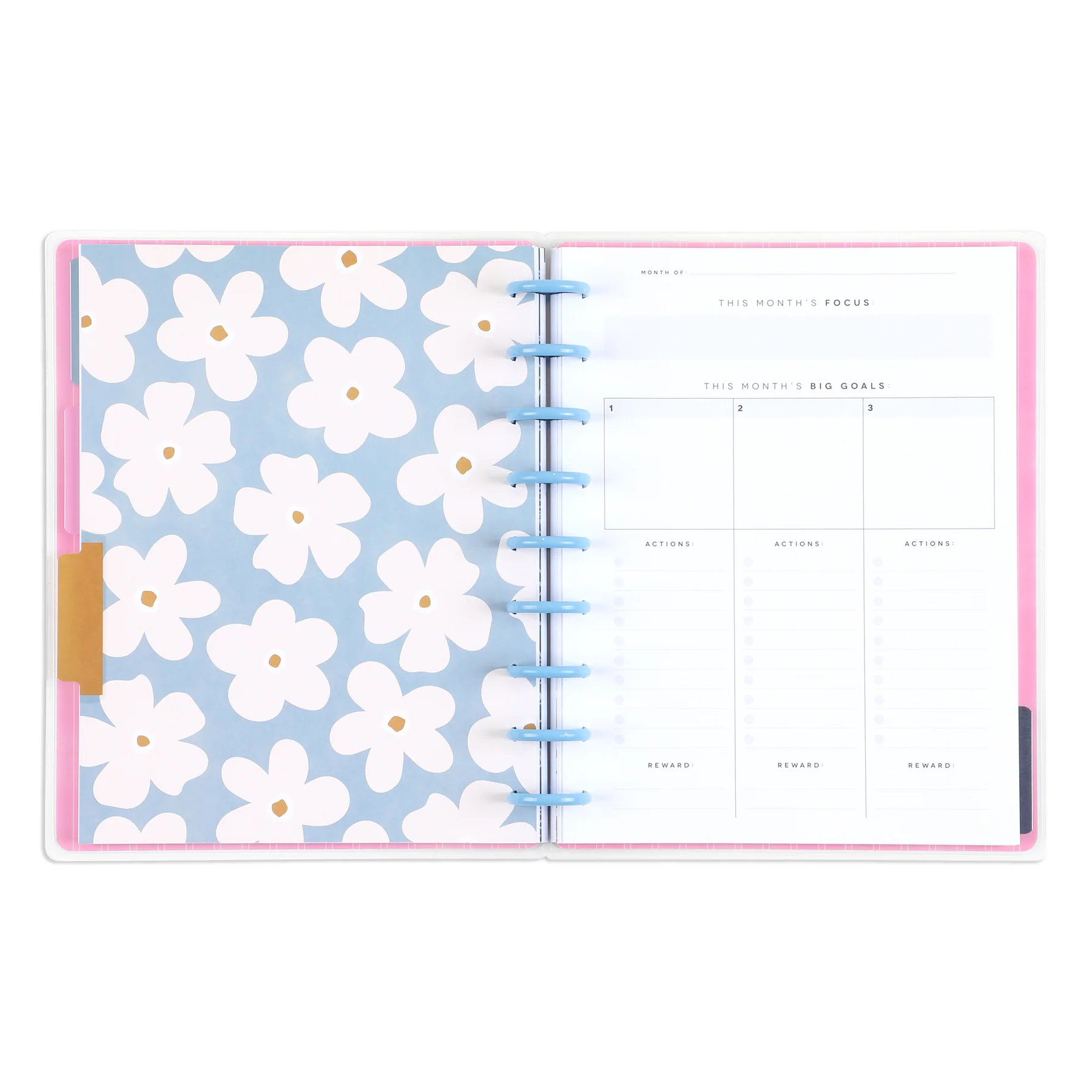 Bold Ditsies - Classic Guided Goals Journal - 80 Sheets - Image 7