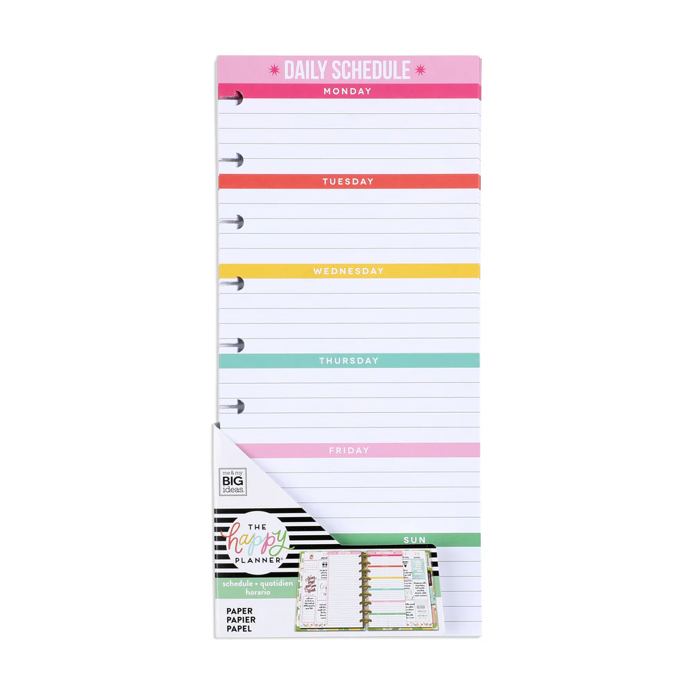 Daily Schedule - Half Sheet - Classic - Image 3
