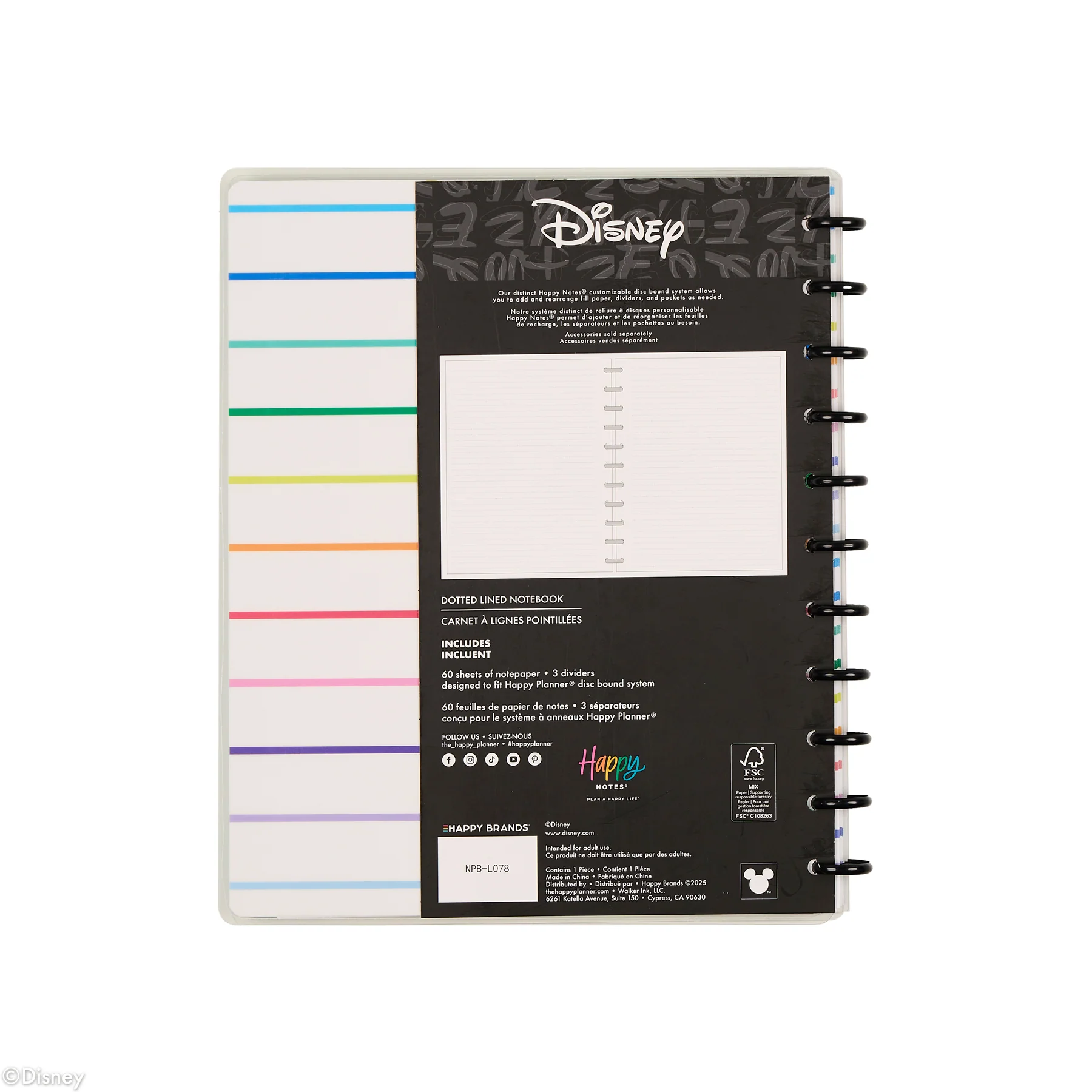 Disney Best Pals - Dotted Lined Big Notebook - 60 Sheets - Image 15
