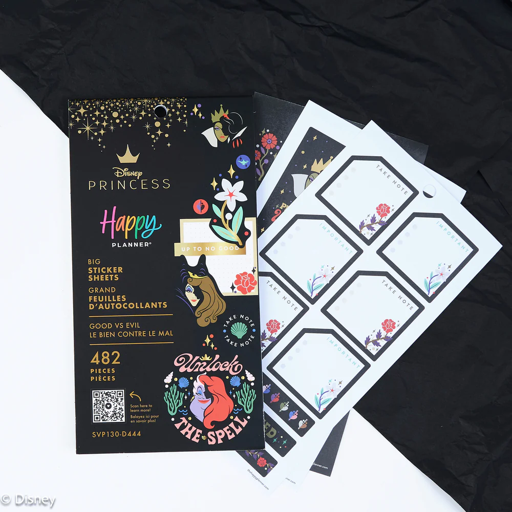 Disney Good vs. Evil - Value Pack Stickers - Big - Image 4
