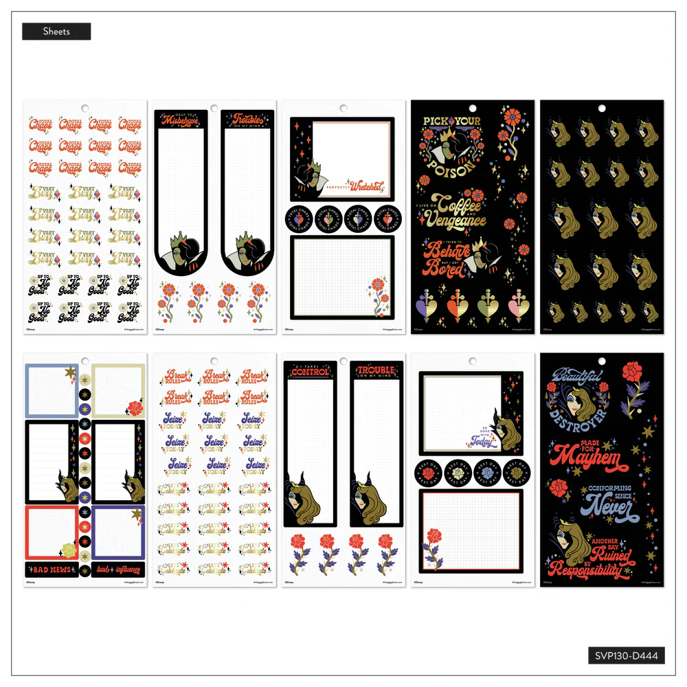 Disney Good vs. Evil - Value Pack Stickers - Big - Image 7