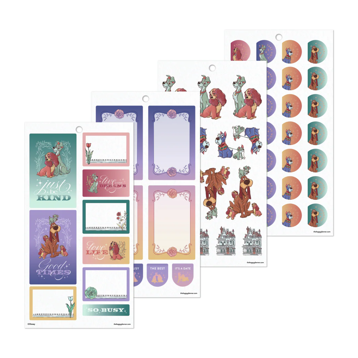 Disney Lady & The Tramp - Value Pack Stickers - Big - Image 9
