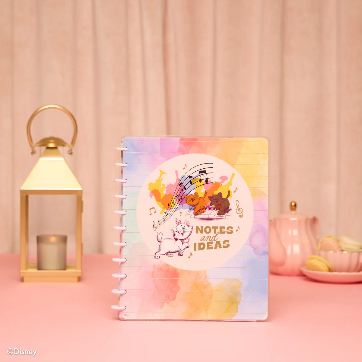 Disney The Aristocats - Dotted Lined Big Notebook - 60 Sheets - Image 2