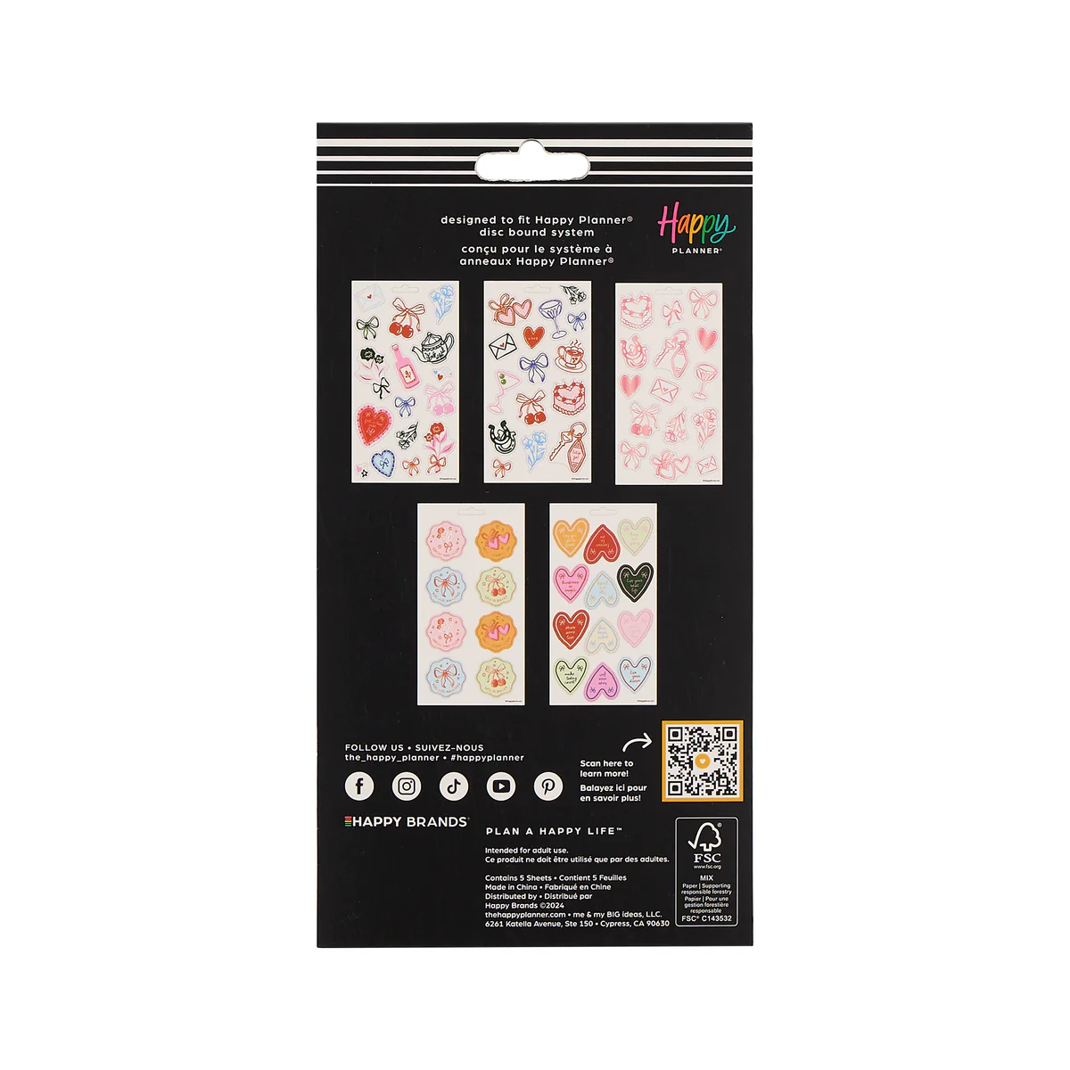 Everyday Coquette - Classic Notebook + Filler Paper + Sticker Bundle - Image 9