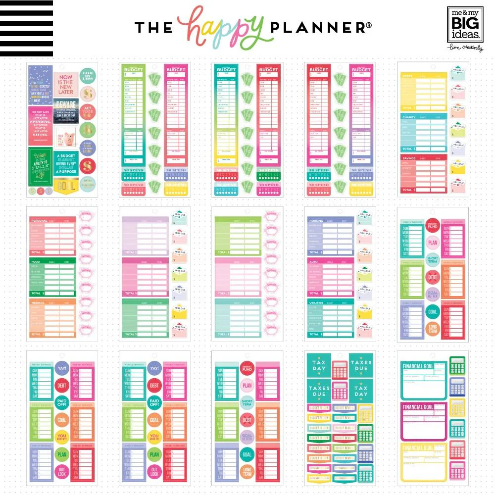 Value Pack Stickers - Fill In Budget - Image 3