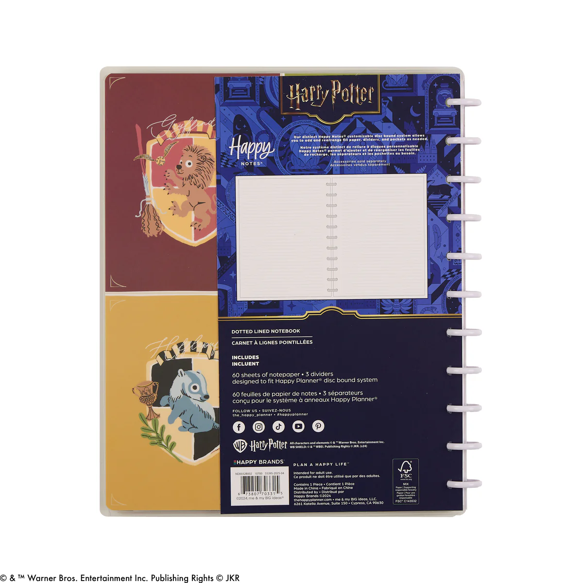 Harry Potter Teacher - Dotted Lined Big Notebook - 60 Sheets - Image 13