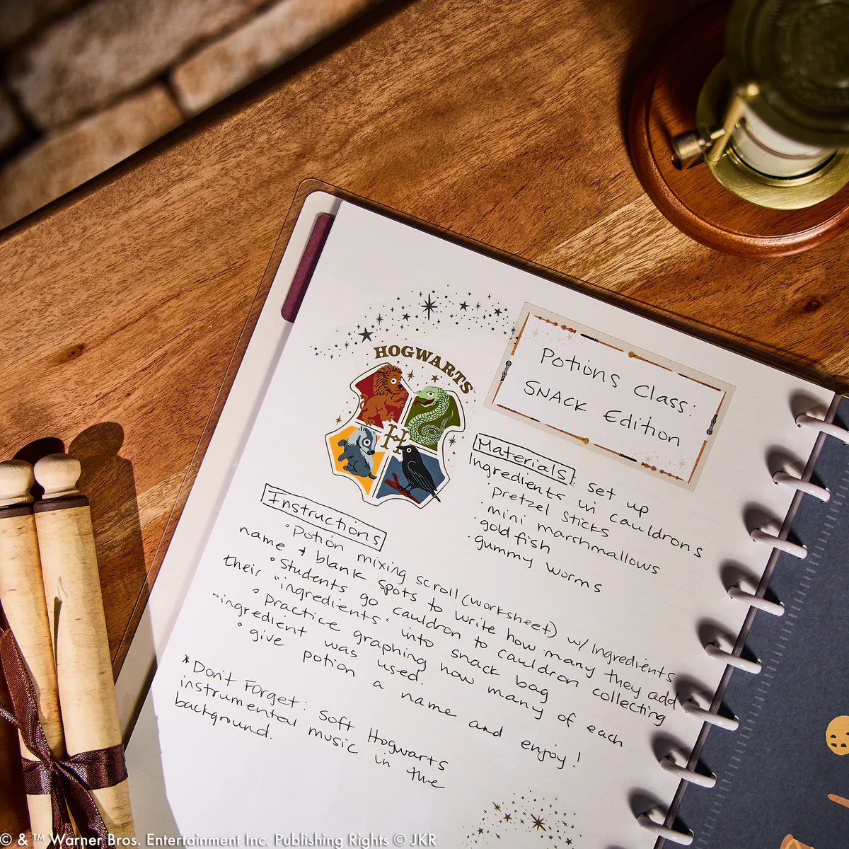 Harry Potter Teacher - Dotted Lined Big Notebook - 60 Sheets - Image 4
