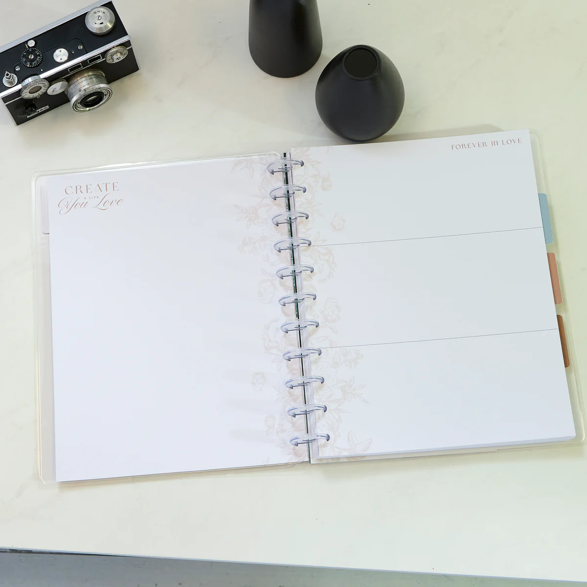 Love Blooms Wedding - Big Happy Memory Keeping Photo Journal - 80 Sheets - Image 4