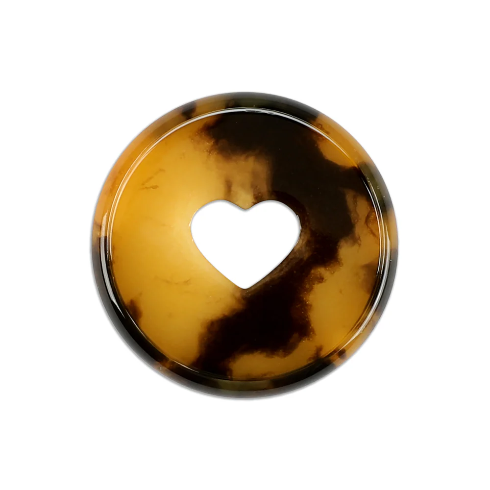 Medium Plastic Discs - Glossy Tortoise