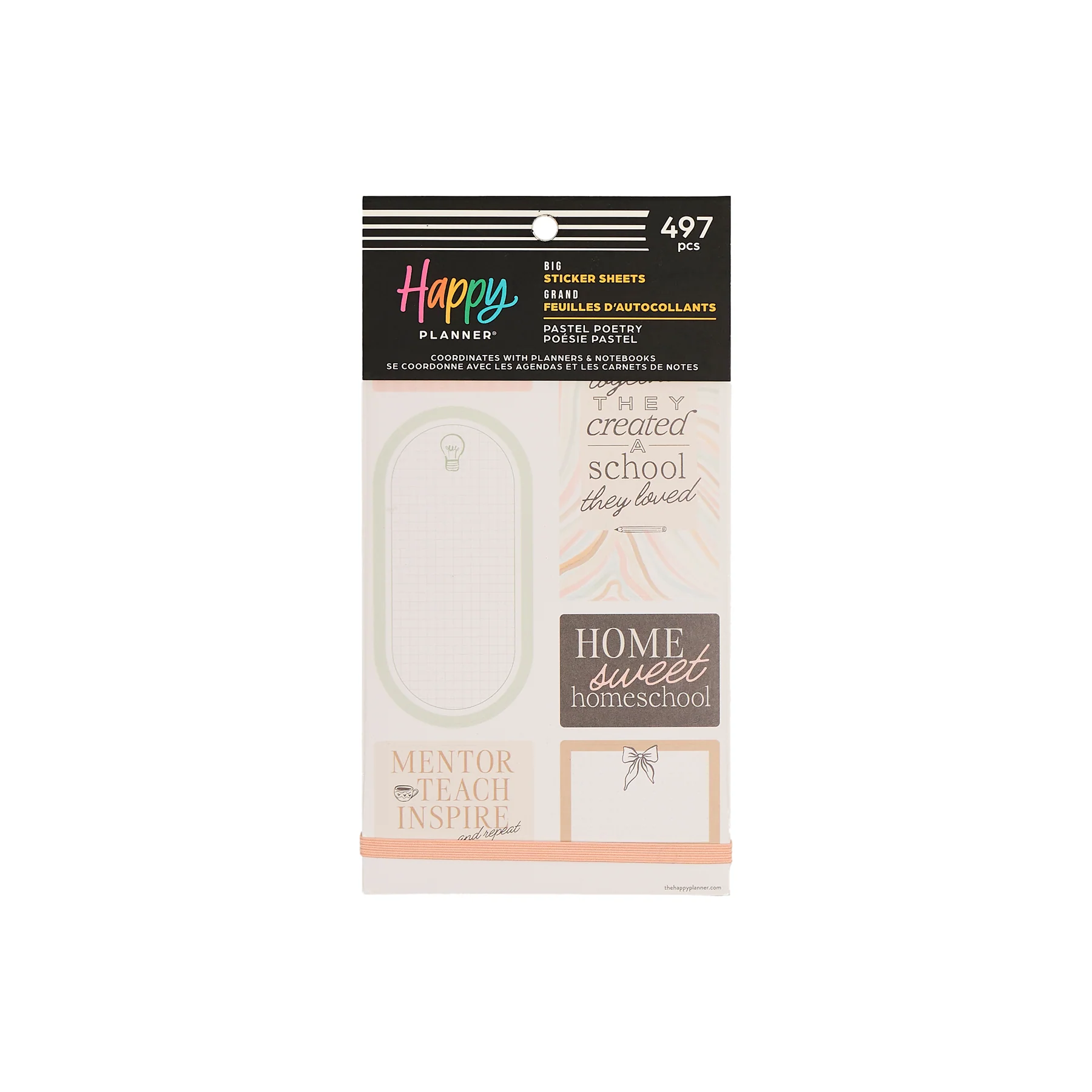 Pastel Poetry Homeschool - Value Pack Stickers - Big