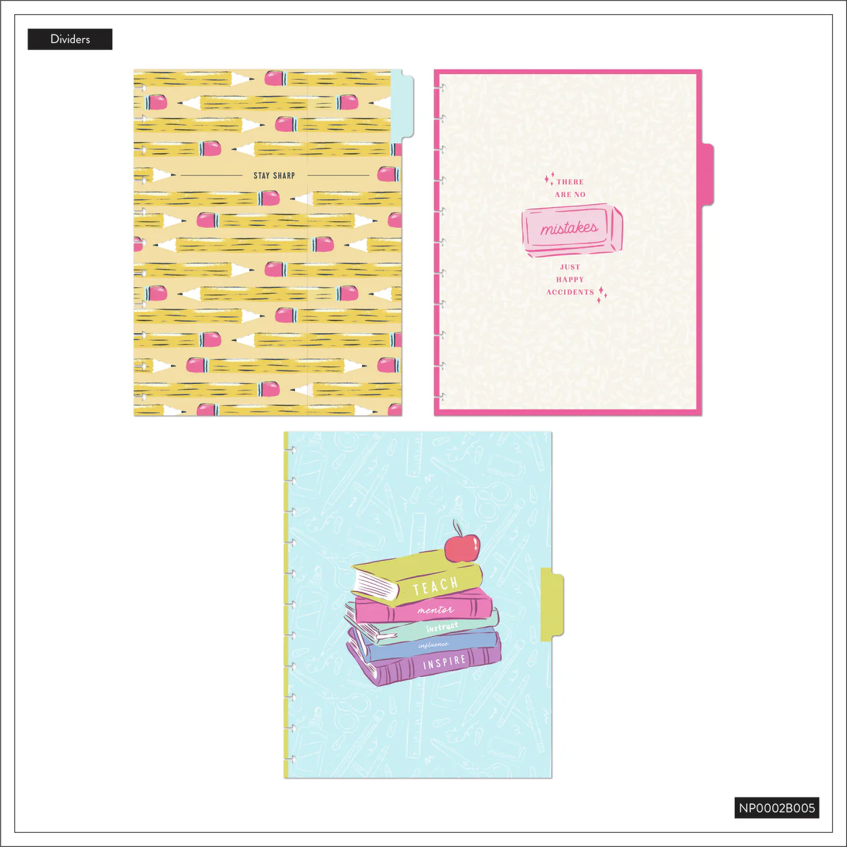 Pawsitive Teacher - Dotted Lined Big Notebook - 60 Sheets - Image 9