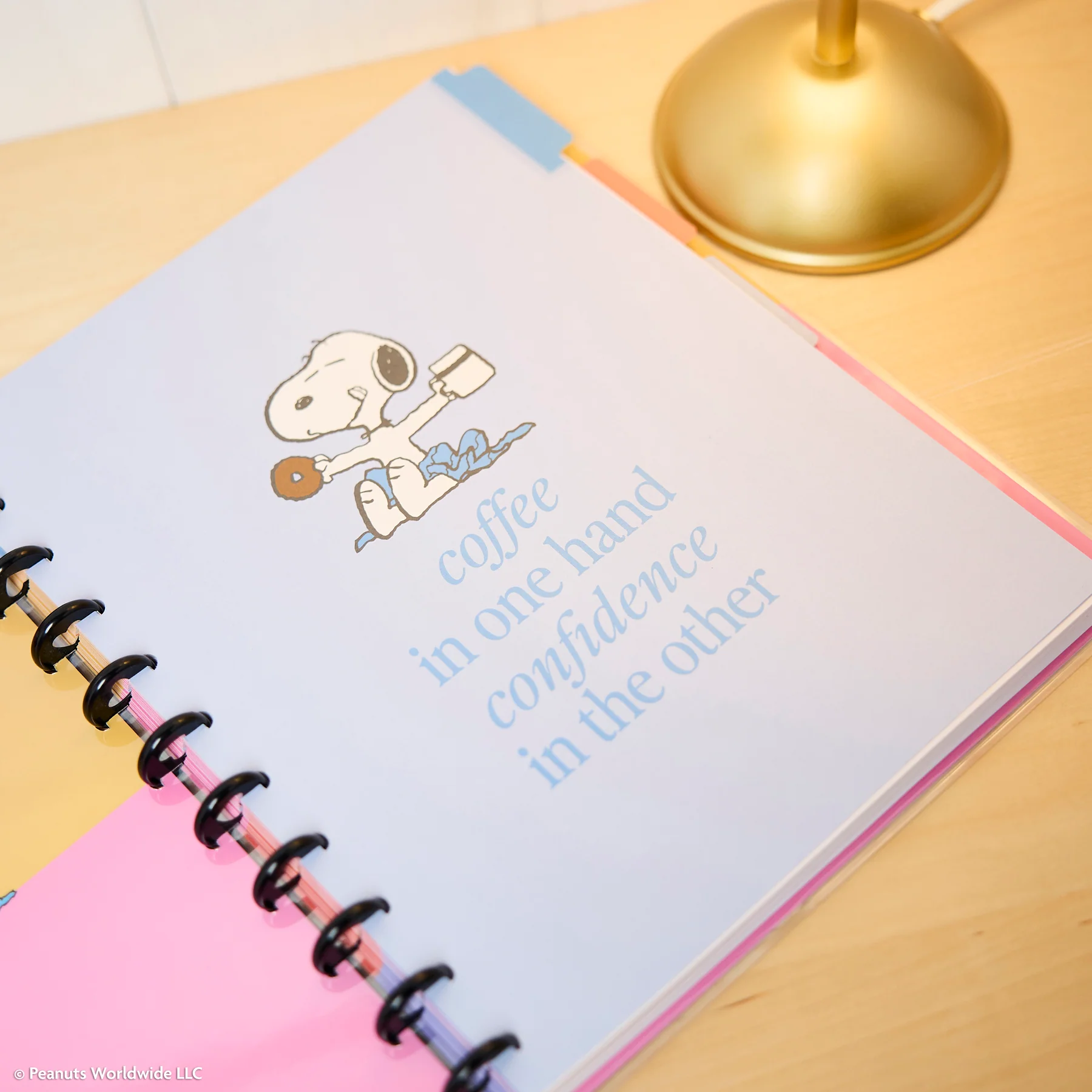 PEANUTS™ - Dotted Lined Big Notebook - 60 Sheets - Image 4