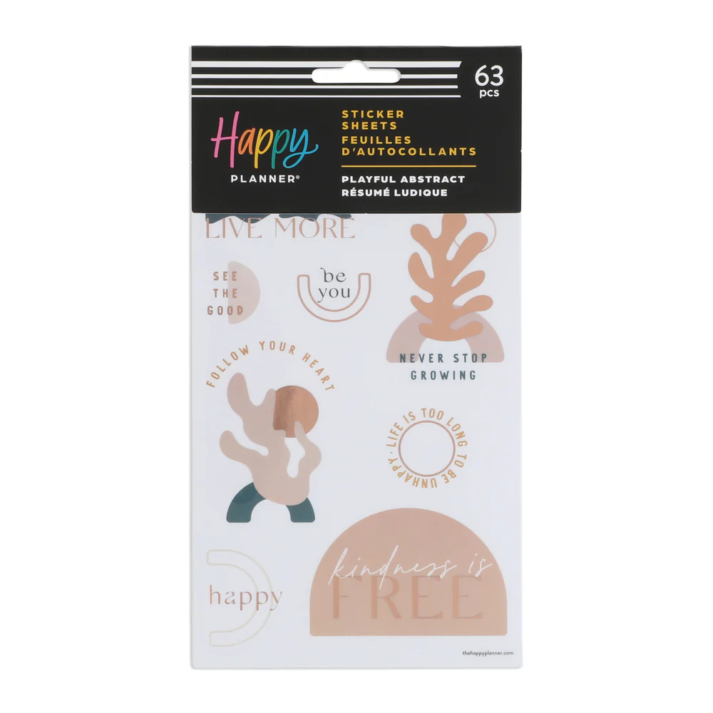 Playful Abstract - 5 Sticker Sheets