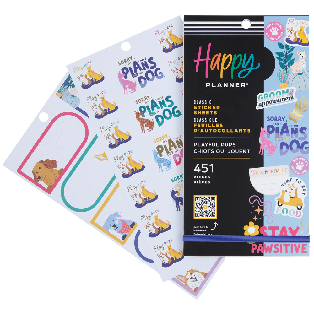 Playful Pups - Value Pack Stickers - Image 4