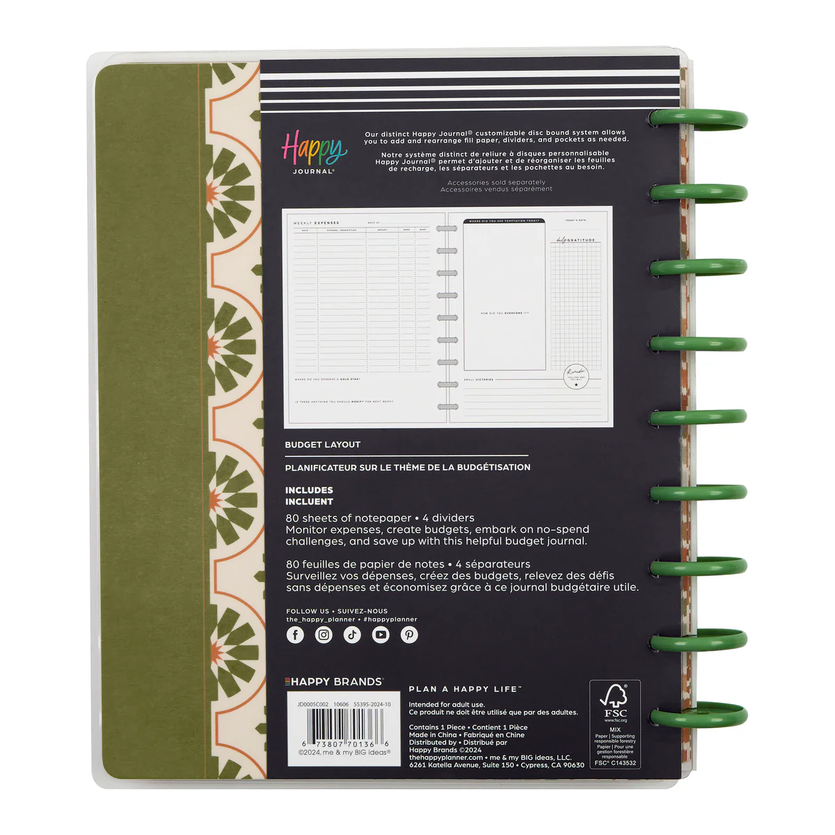 Reflect & Grow - Classic Guided Budget Journal - 80 Sheets - Image 12