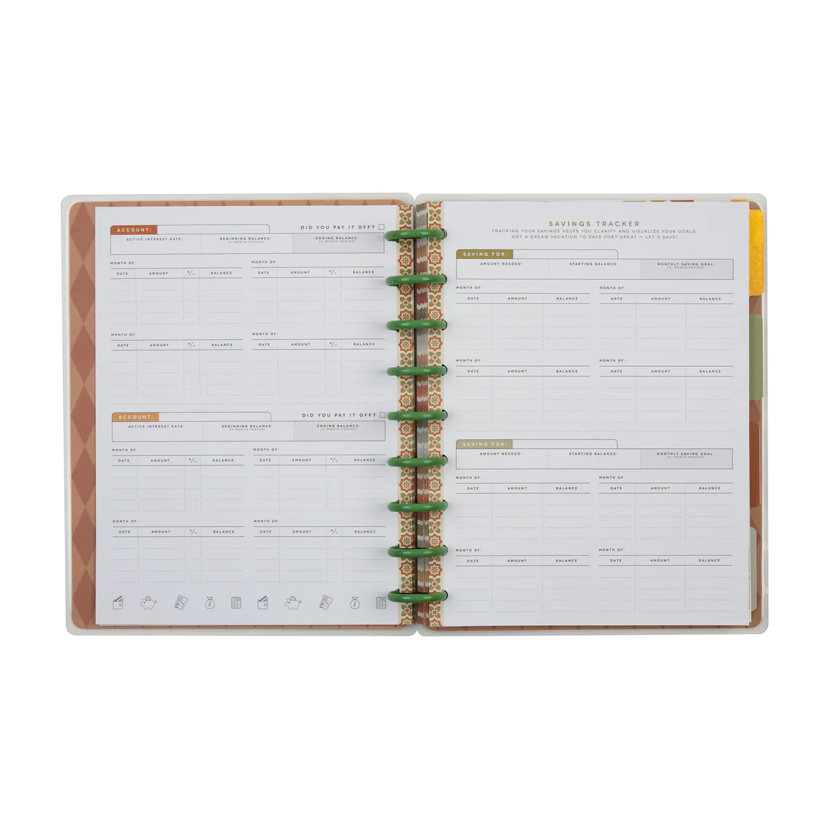 Reflect & Grow - Classic Guided Budget Journal - 80 Sheets - Image 7