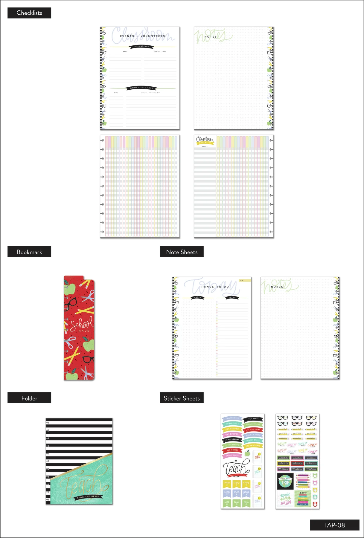 School Days - Big Teacher Accessory Pack - Image 4