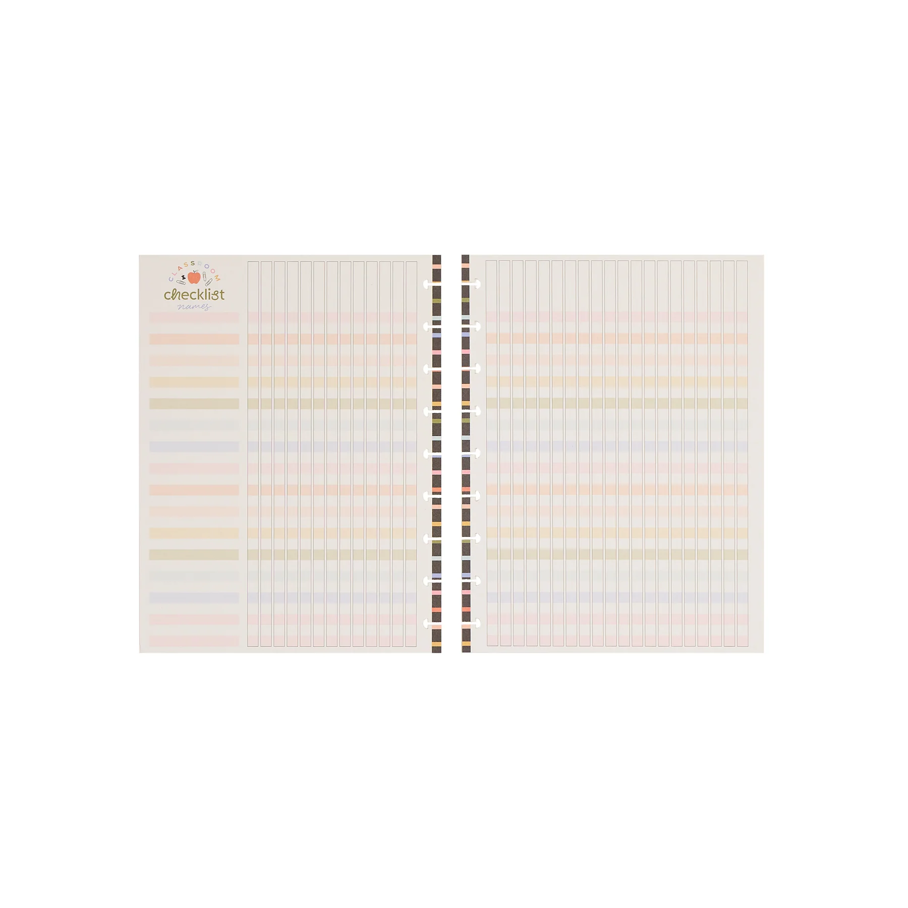 School Doodles - Classic Teacher Checklist Filler Paper - 40 Sheets - Image 7