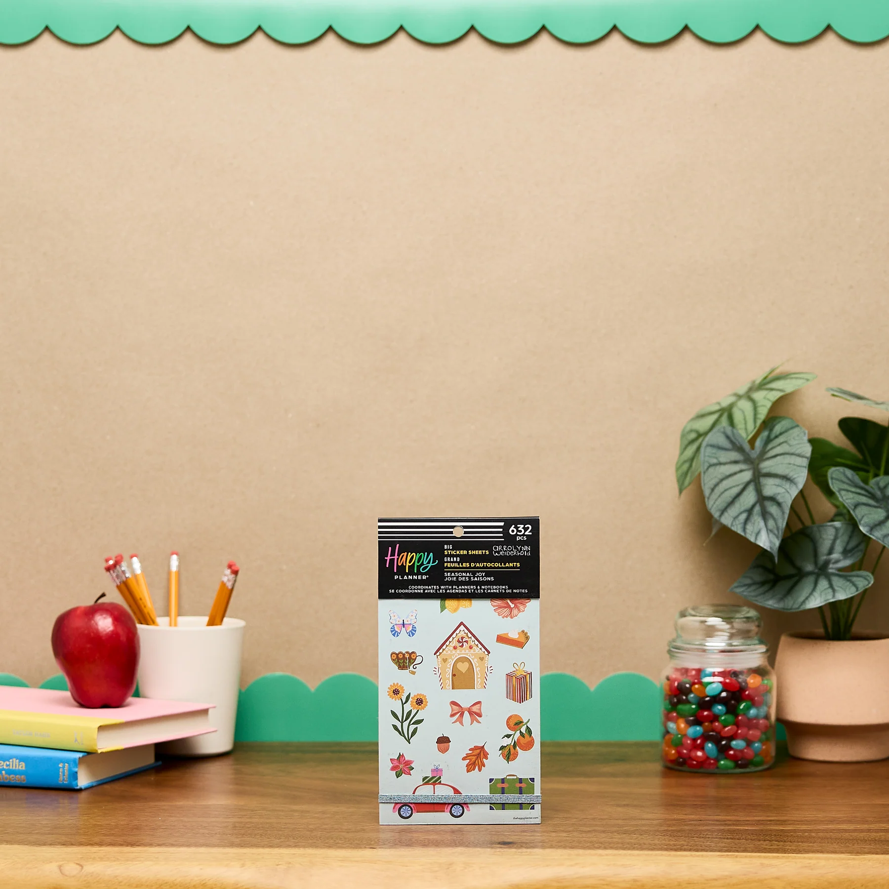 Seasonal Joy Teacher - Value Pack Stickers - Big - Image 3