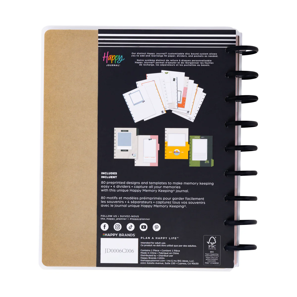 See the World Travel - Classic Happy Memory Keeping Photo Journal - 80 Sheets - Image 12