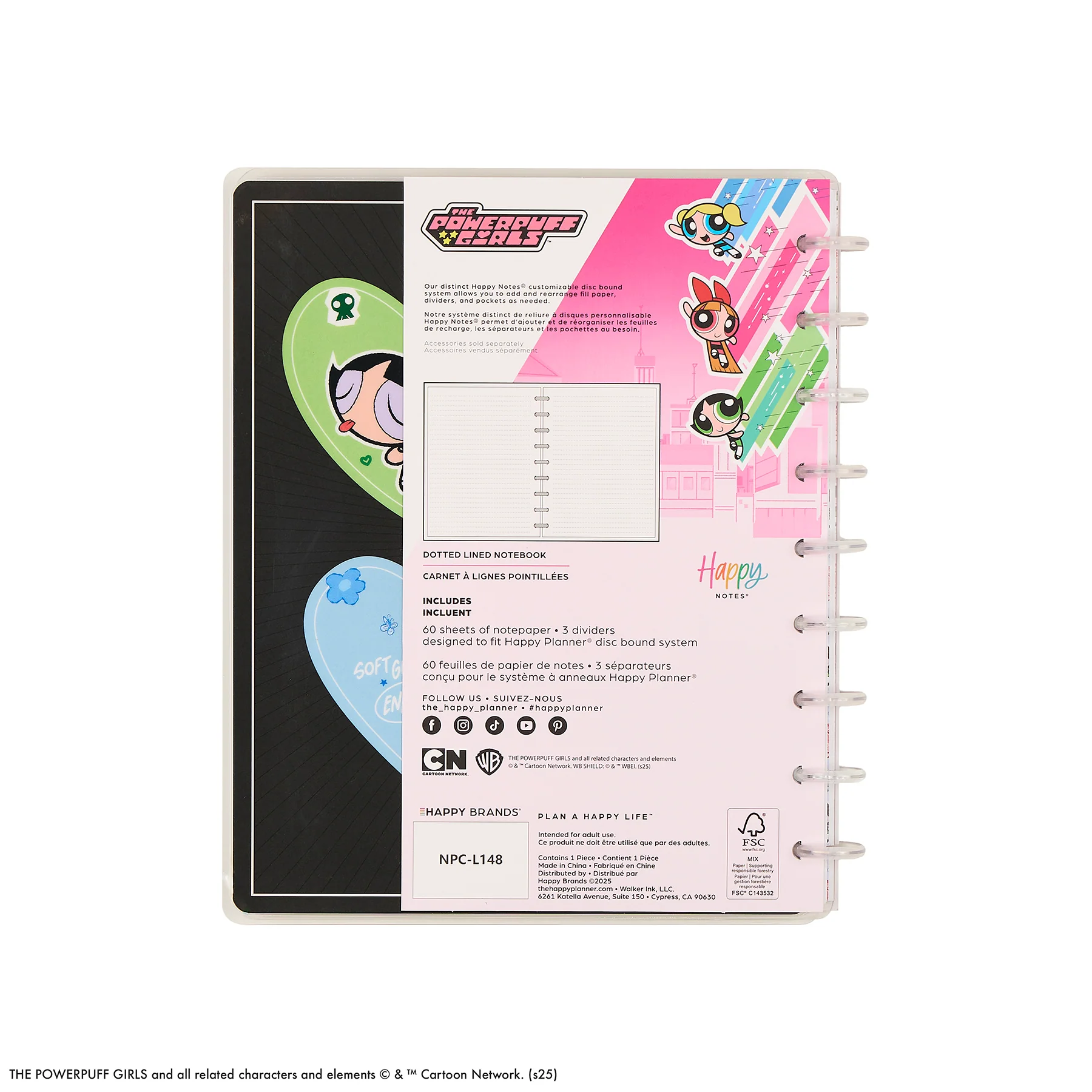 The Powerpuff Girls - Dotted Lined Classic Notebook - 60 Sheets - Image 22