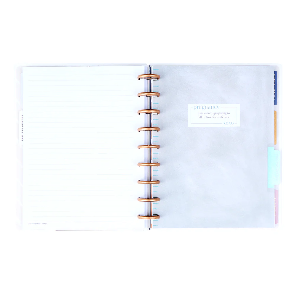 Undated Baby on the Way Pregnancy Planner - Classic Pregnancy Layout - 9 Months - Image 4