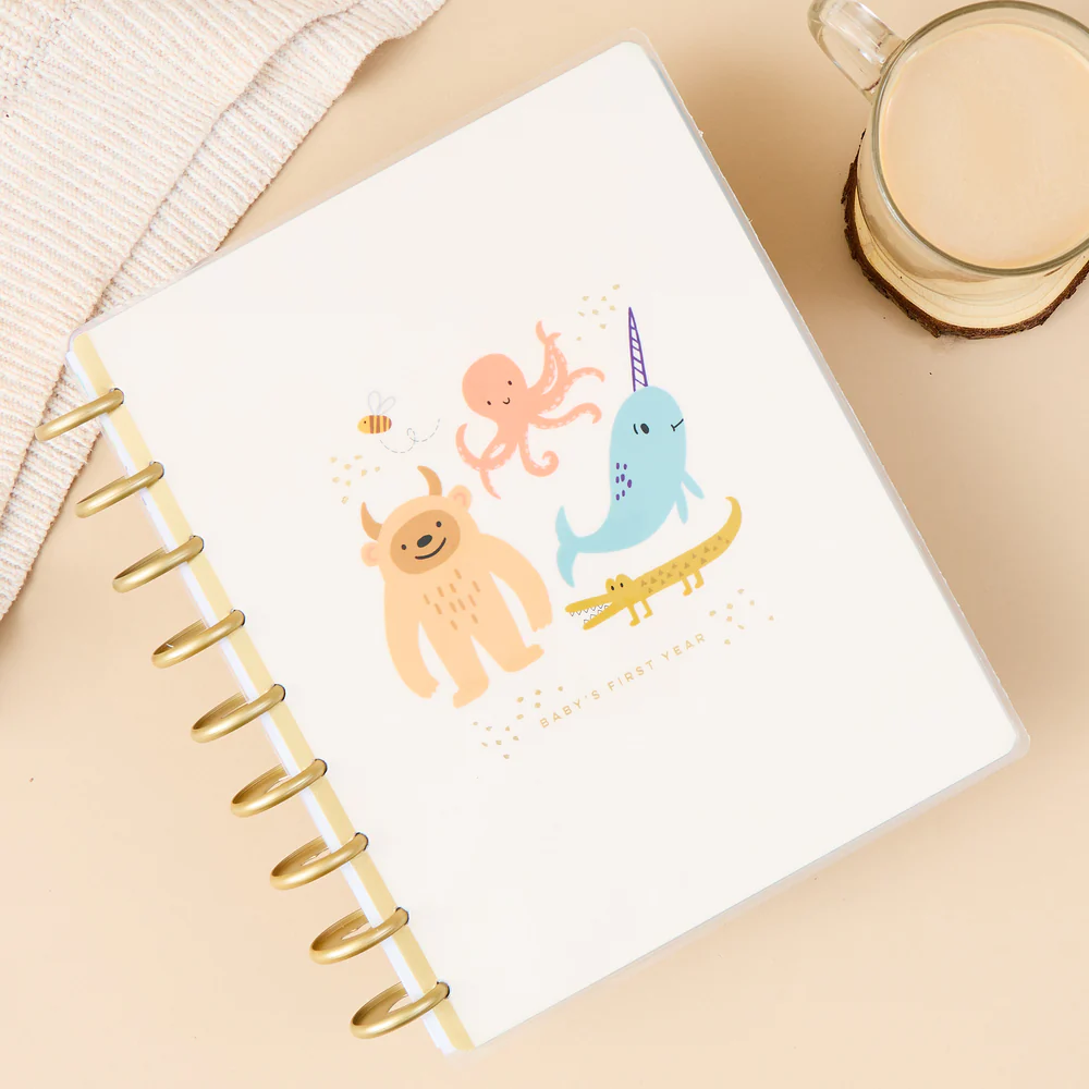 Undated Hello Little One Baby Planner - Classic Baby's First Year Layout - 12 Months - Image 3