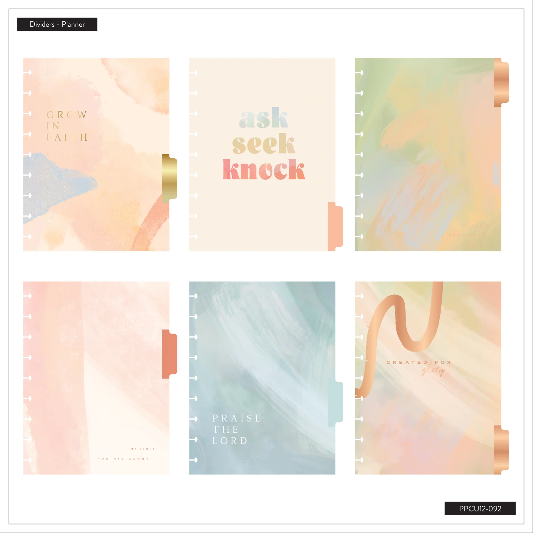 Undated Rise & Align Customizable Faith Planner - Classic Faith Layout - 12 Months - Image 23