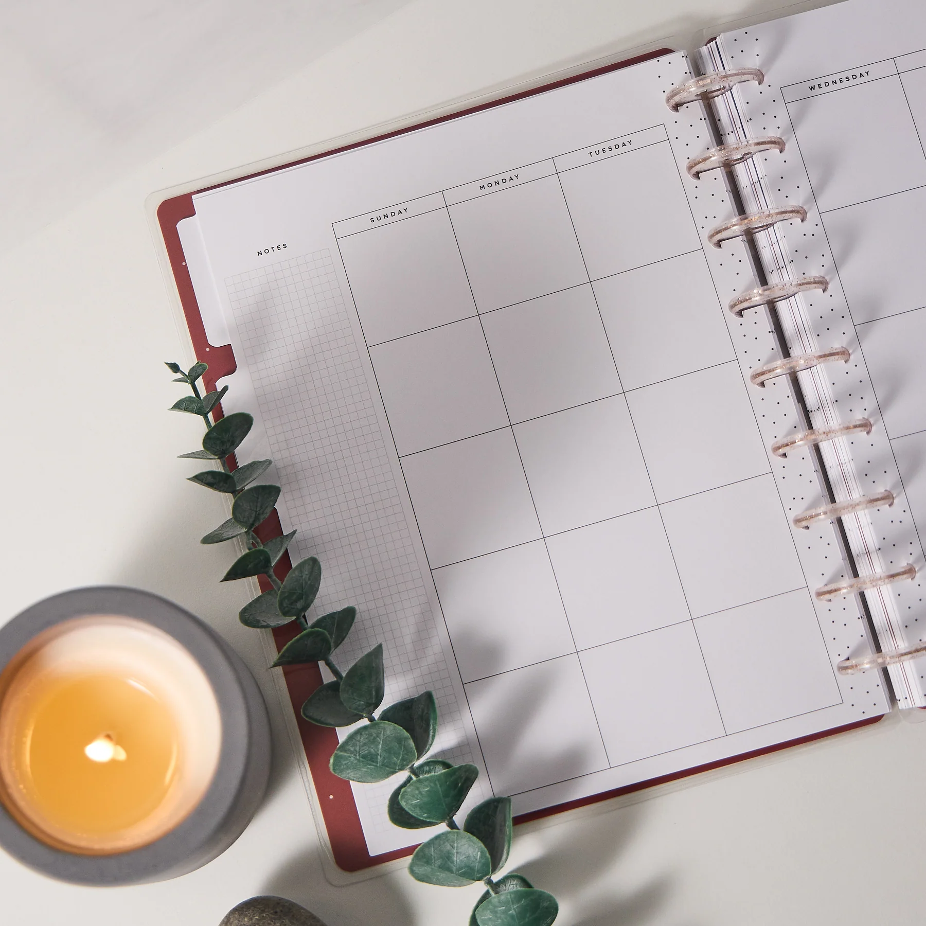 Undated See the Good Customizable Planner - Classic Vertical Layout - 12 Months - Image 8