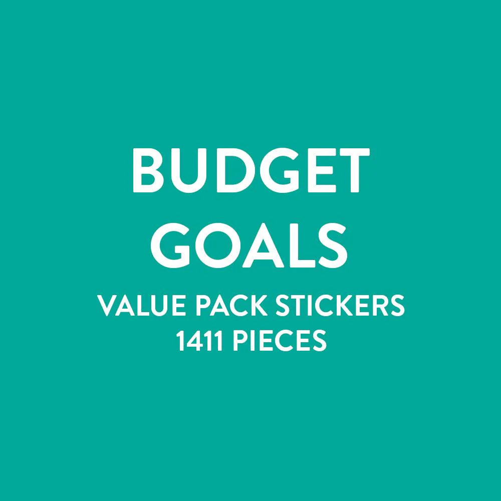 Value Pack Stickers - Budget Goals - Image 5