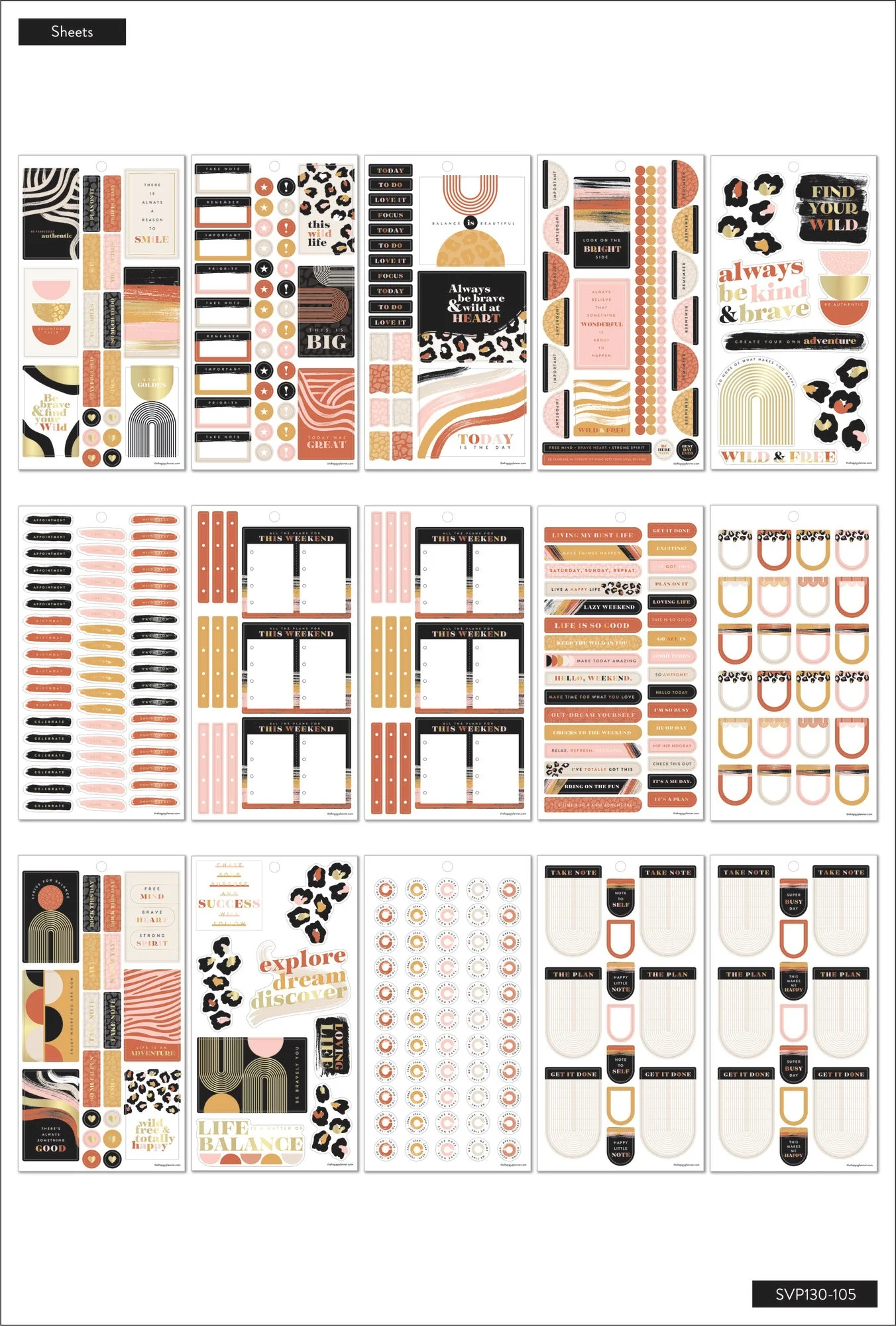 Value Pack Stickers - Modern Wild - Image 5