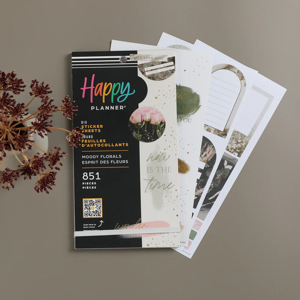 Moody Florals - Value Pack Stickers - Big - Image 4
