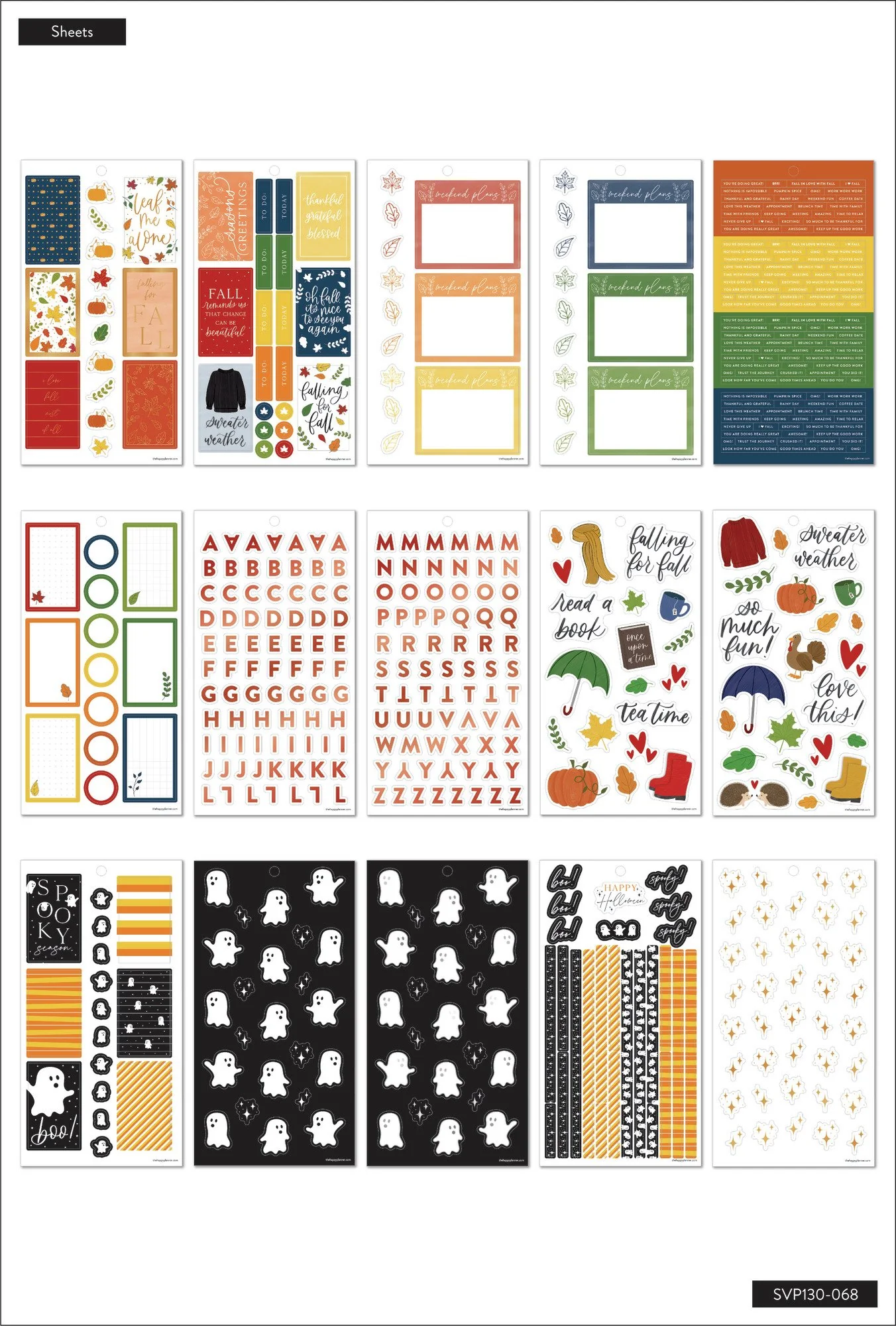 Value Pack Stickers - Seasonal Fall - Image 5