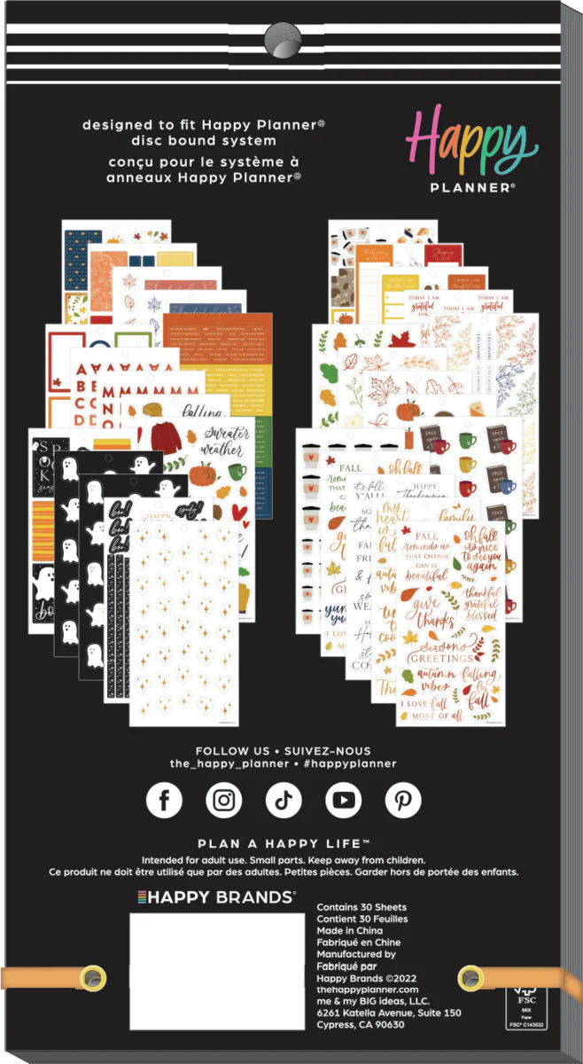 Value Pack Stickers - Seasonal Fall - Image 8