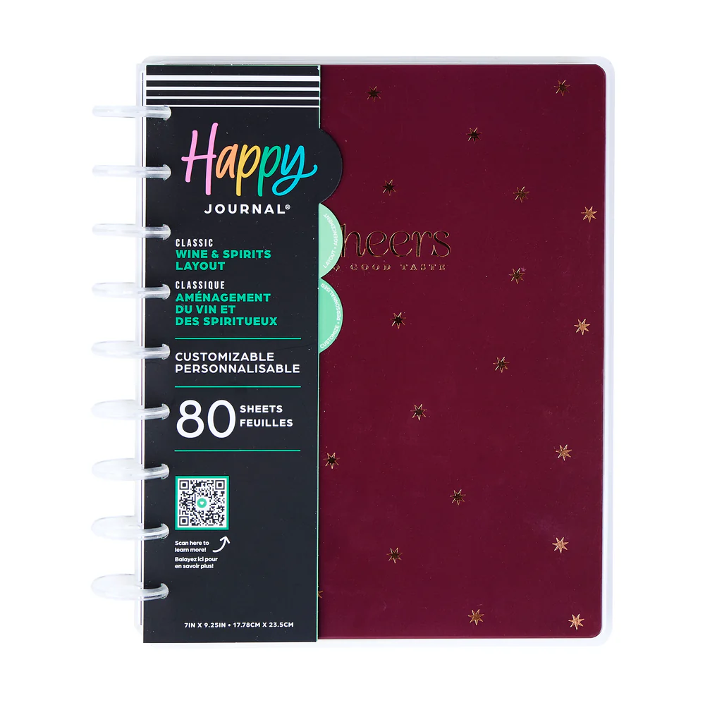 Wine + Spirits - Classic Beverage + Wine Journal - 80 Sheets - Image 9