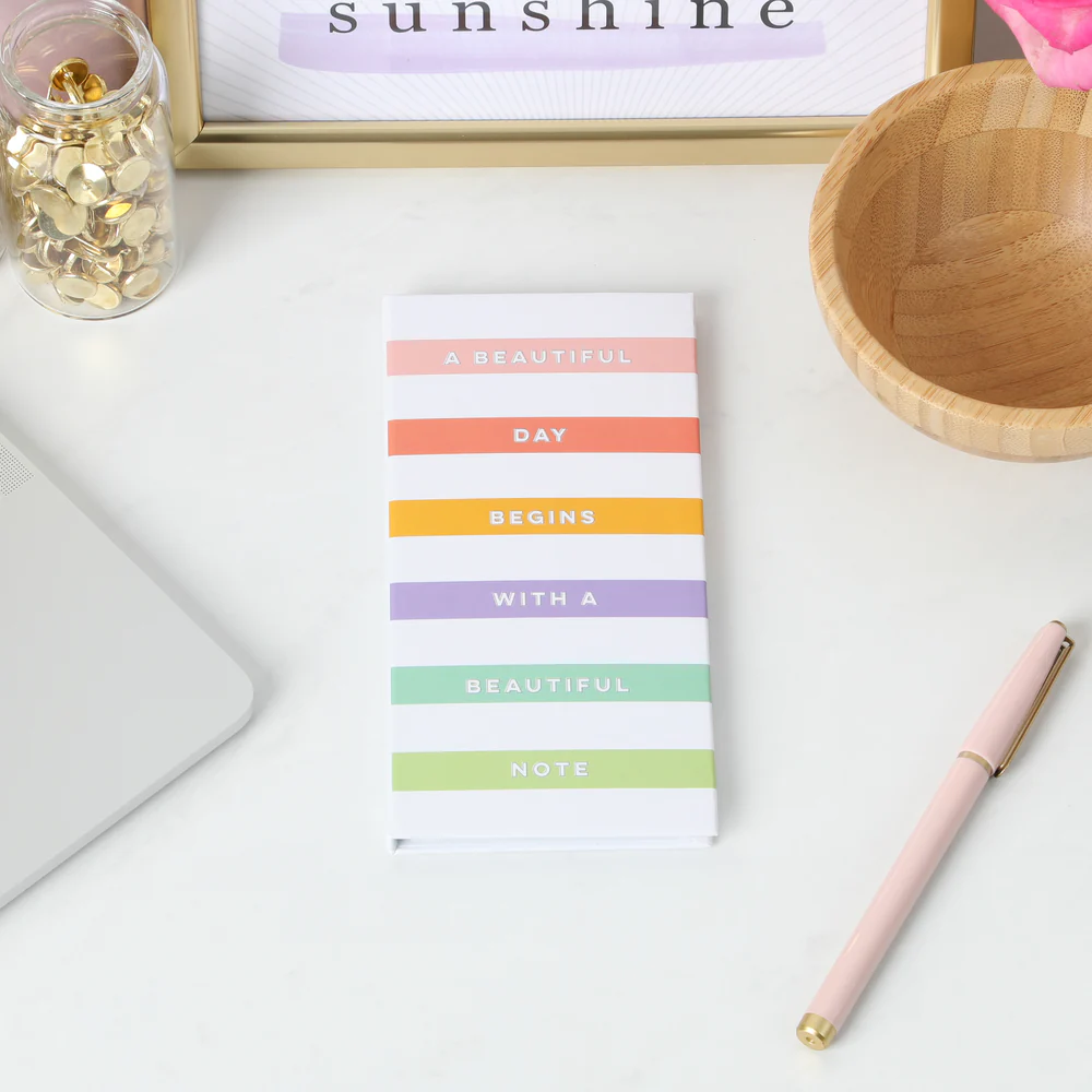 Work + Life Sticky Notes & Flag Labels - Bright Pastels - Image 3